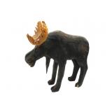 Cabin Decor Wood Moose Broke Foot 15"Tx15"W
