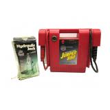 Portable Jumper Cable W/Hydraulic Jack