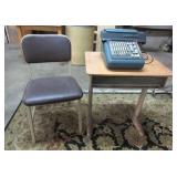 Vintage Marchant Figurematic W/Desk And Chair