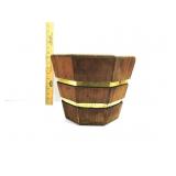 Mid Century Wood Planter