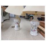 Mid Century Table Lamps 31"T