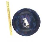 Large Ceramic Dog Decor Plate Hanger