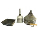 Vintage Funnels,Cooking Basket