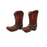 Cowboy Boots Planters 10"T