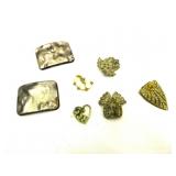 Costume Jewelry Scarf Clips
