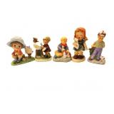 Vintage Ceramic Children 4-5"Tall