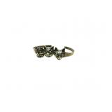 Sterling Silver Cat Cuff Bracelet