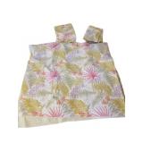 Liz Clabourne Multi Colored King Quilt W/Shams