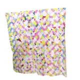 Hand Stitched Multi Colored Quilt Single