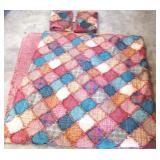 King Quilt W/2 Shams Signed Donna Sharp