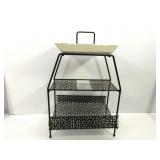 Mid Century Ashtray Stand 23'T