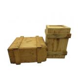Wood Crate Boxes 13'X12'