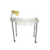 Mid Century Desk 30'x30'x15' on Wheels