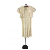 Antique Dress Display With Child Dress53'T