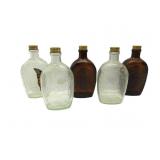 Vintage Log Cabin Bottles