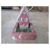 Cement Bird House Yard Art 7'Wx10'T