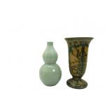 Oriental Vases 10' For The Tallest Vase