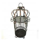 Vintage Metal Bird Cage 30'T
