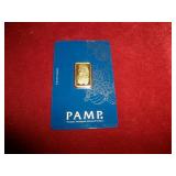 5g P.A.M.P.  999.9 Au Bar Swiss made