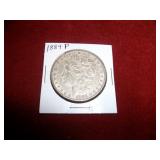 1884 P Morgan Silver Dollar