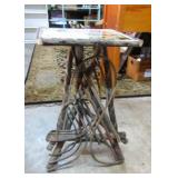 Vintage Mountain Laurel made table 15'x17'x28'T