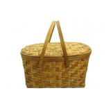 Wicker Pick Nik Basket Handle Has Damage