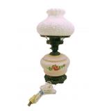 Antique Hurricane Electric Lamp 17.5'T