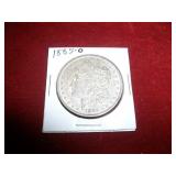 1885 O Morgan Silver Dollar