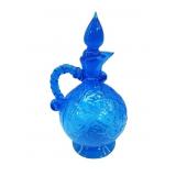 Colbalt Blue Glass Decantor 9.5'T