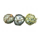 Japanese Glass Fish Floats 4'