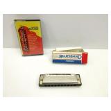 Blues Band Harmonica W/Cassette Tape