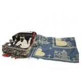 Cat And Country Themed Lap Throws