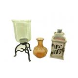 Home Decor,Tealight Holder Glass Vase