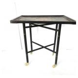Vintage Table On Wheels Top Comes Off Vintage Table On Wheels Top Comes Off