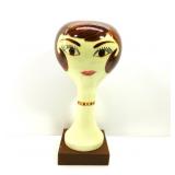 Stangl Pottery Head 14.5'Tx5.5'Base Stangl Pottery Head 14.5'Tx5.5'Base