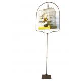 Antique Floor Bird Cage Antique Floor Bird Cage