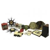 Vintage Items,GE Clock,Books,Tin, Many Things Vintage Items,GE Clock,Books,Tin, Many Things