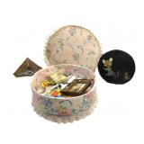 Sewing Bucket w/Sewing Items Sewing Bucket w/Sewing Items