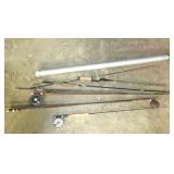 Vintage Fly Fishing Poles W/Case Vintage Fly Fishing Poles W/Case