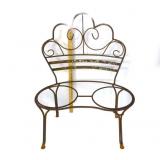 Antique Metal Chair Planter Antique Metal Chair Planter