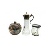 Mid Century Glass Godingers Water Pitcher Mid Century Glass Godingers Water Pitcher