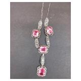 Sterling Necklace W/Bracelet Sterling Necklace W/Bracelet