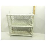 Vintage Wicker Shelf Vintage Wicker Shelf