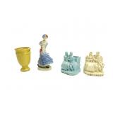 Vintage Colonial Ceramic Planters Vintage Colonial Ceramic Planters
