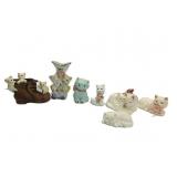 Vintage Ceramic Cats Nik Naks Vintage Ceramic Cats Nik Naks