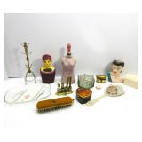Vintage Womens Head,Lipstick Holder,Trinket Boxes Vintage Womens Head,Lipstick Holder,Trinket Boxes