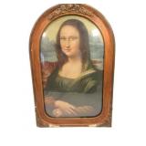 Vintage Framed Mona Lisa Print 12'x18.5' Vintage Framed Mona Lisa Print 12'x18.5'
