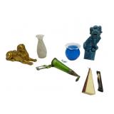 Glass Swirl Vase,Oriental Sculpture,Etc Glass Swirl Vase,Oriental Sculpture,Etc
