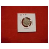 1937P Indian/Buffalo Head Nickel 1937P Indian/Buffalo Head Nickel