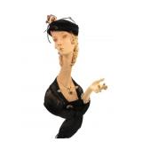 Vintage Mannequin Bust Damaged 26'T Vintage Mannequin Bust Damaged 26'T